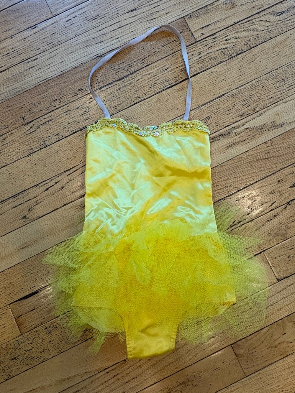 Vintage Wolff Fording & Co. Yellow Tutu Dance Costume